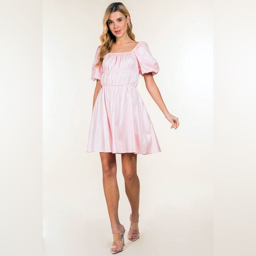 Sunday Up pink mini dress - Picture 2 of 7